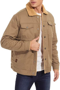 Thumbnail for Men's Cotton Cargo Jacket -, Coats & Jackets , Drestiny , 4XL, Army Green, Australia, Black, Dark Grey, FR, Jackets, Khaki, L, M, Navy, United Kingdom, United States, XL, XXL, XXXL , Drestiny , www.shopdrestiny.com