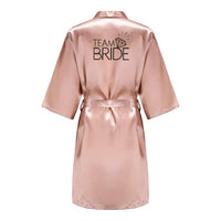 Thumbnail for Satin Kimono Wedding Party Robes -, Robes , Drestiny , 4XL, Australia, Blue, Brown, Canada, Deep Pink, Gender_Women, L, Light Pink, M, New Zealand, Pink, Purple, Robes, Royal Blue, S, United Kingdom, United States, White, Wine Red, XL, XXL, XXXL , Drestiny , www.shopdrestiny.com