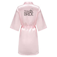 Thumbnail for Satin Kimono Wedding Party Robes -, Robes , Drestiny , 4XL, Australia, Blue, Brown, Canada, Deep Pink, Gender_Women, L, Light Pink, M, New Zealand, Pink, Purple, Robes, Royal Blue, S, United Kingdom, United States, White, Wine Red, XL, XXL, XXXL , Drestiny , www.shopdrestiny.com