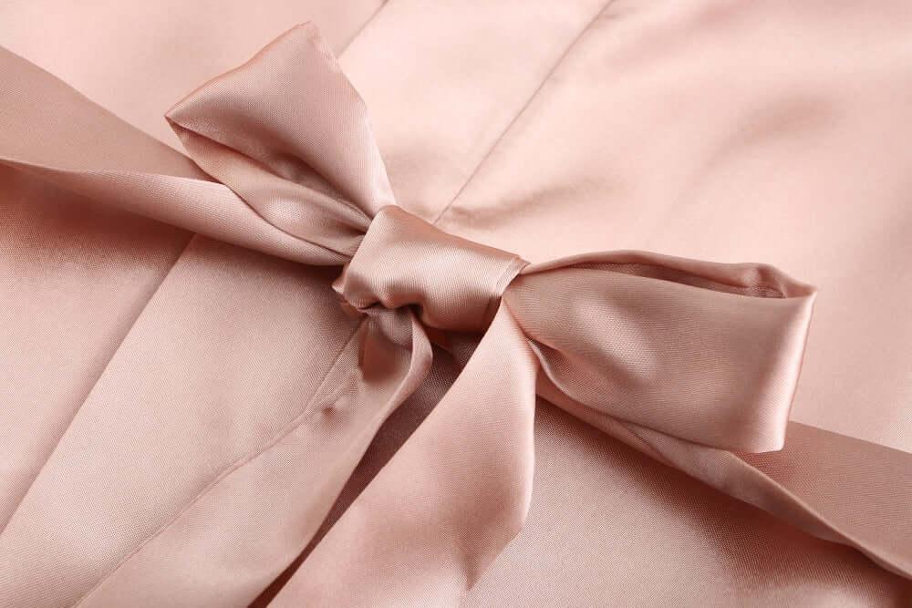 Satin Kimono Wedding Party Robes -, Robes , Drestiny , 4XL, Australia, Blue, Brown, Canada, Deep Pink, Gender_Women, L, Light Pink, M, New Zealand, Pink, Purple, Robes, Royal Blue, S, United Kingdom, United States, White, Wine Red, XL, XXL, XXXL , Drestiny , www.shopdrestiny.com