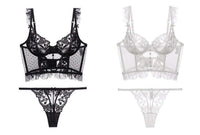 Thumbnail for Women's French Push Up Brassiere and Panties Set - New Red Color! -, Bra & Panties Set , Drestiny , Australia, Black, Bra & Underwear Sets, Canada, L, M, New Zealand, Red, S, United Kingdom, United States, White, XL , Drestiny , www.shopdrestiny.com