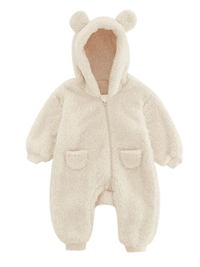 Thumbnail for 0-2Y Adorable Warm One Piece Hooded Suits For Baby With Ears! -, Rompers , Drestiny , 0M, 12M, 18M, 24M, 3M, 6M, Apricot, Australia, Blue, Boys, Brown, Canada, Girls, Jumpsuits, New Zealand, Off White, Pant Sets, Pink, Purple, Rompers, Sets, United Kingdom, United States , Drestiny , www.shopdrestiny.com