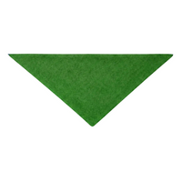 Thumbnail for Green triangle wool scarf on a white background