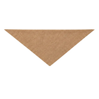 Thumbnail for Camel colored triangle-shaped wool scarf on a white background
