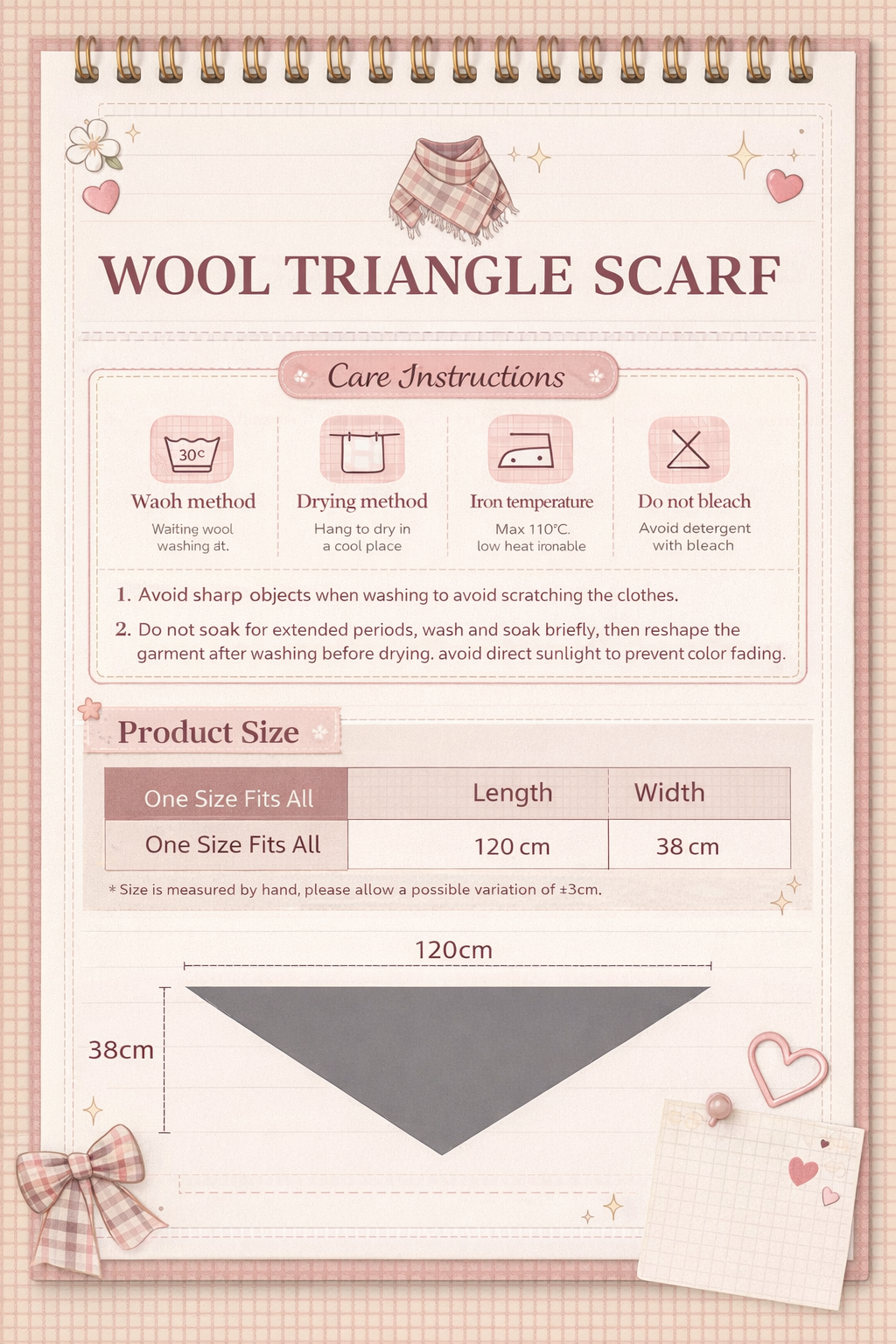 100% Australian Wool Triangle Scarf Shawl Women's Autumn Winter Warm Neck Protection Scarf Decorative Small Scarf, Drestiny, Scarves, Shawls, United States, USA, Canada, Australia, New Zealand, United Kingdom, UK, Dark Grey, Light Grey, Light Blue, Red, Navy, Camel, Khaki, Dark Brown, Green, Pink, Purple, Black, Matcha, Apricot, Cream White, Triangle neckerchief, Knit bandana scarf, Australian wool shawl, wool neck scarf, shopdrestiny.com