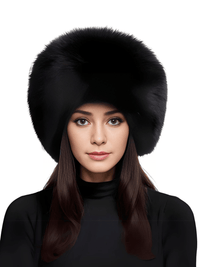 Thumbnail for 100% Natural Fox Fur Hat Women's Cap Thick Fur Cap Winter Warm Hat Female Fashion For Women Hat With Earmuffs Hat -, , Drestiny , Australia, Black, Blue, Brown, Canada, Dark Blue, Dark Red, Deep Pink, Hats, Light Grey, New Zealand, Pink, Red, Silver, United Kingdom, United States, White, Wine Red , Drestiny , www.shopdrestiny.com