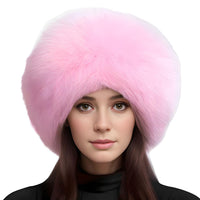 Thumbnail for 100% Natural Fox Fur Hat Women's Cap Thick Fur Cap Winter Warm Hat Female Fashion For Women Hat With Earmuffs Hat -, , Drestiny , Australia, Black, Blue, Brown, Canada, Dark Blue, Dark Red, Deep Pink, Hats, Light Grey, New Zealand, Pink, Red, Silver, United Kingdom, United States, White, Wine Red , Drestiny , www.shopdrestiny.com