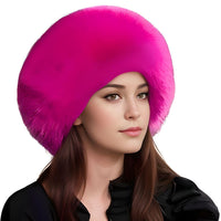 Thumbnail for 100% Natural Fox Fur Hat Women's Cap Thick Fur Cap Winter Warm Hat Female Fashion For Women Hat With Earmuffs Hat -, , Drestiny , Australia, Black, Blue, Brown, Canada, Dark Blue, Dark Red, Deep Pink, Hats, Light Grey, New Zealand, Pink, Red, Silver, United Kingdom, United States, White, Wine Red , Drestiny , www.shopdrestiny.com