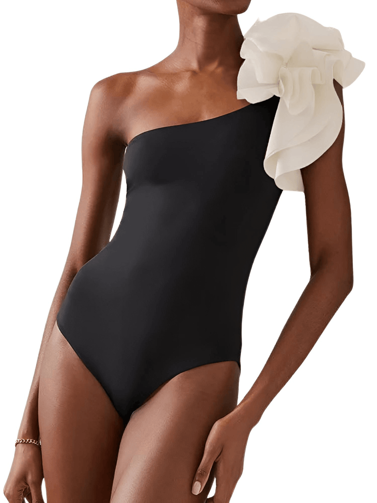 2024 New Flower One Piece Swimsuit: Luxury women's swimwear at Drestiny. Free shipping + tax covered. Save up to 50% off.
