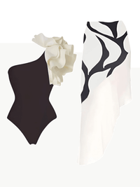 Thumbnail for 2026 New Flower One Piece Swimsuit Luxury Women's Swimwear -, One Piece Swimsuit , Drestiny , Australia, Black, Blue, Canada, Cover Ups, Dark Green, Dark Red, Deep Pink, Green, Green Yellow, L, M, New Zealand, One Piece Swimwear, One Shoulder, Orange, Pink, Red, S, Sets, Skirt Sets, Skirts, Teal, United Kingdom, United States, White, XL , Drestiny , www.shopdrestiny.com