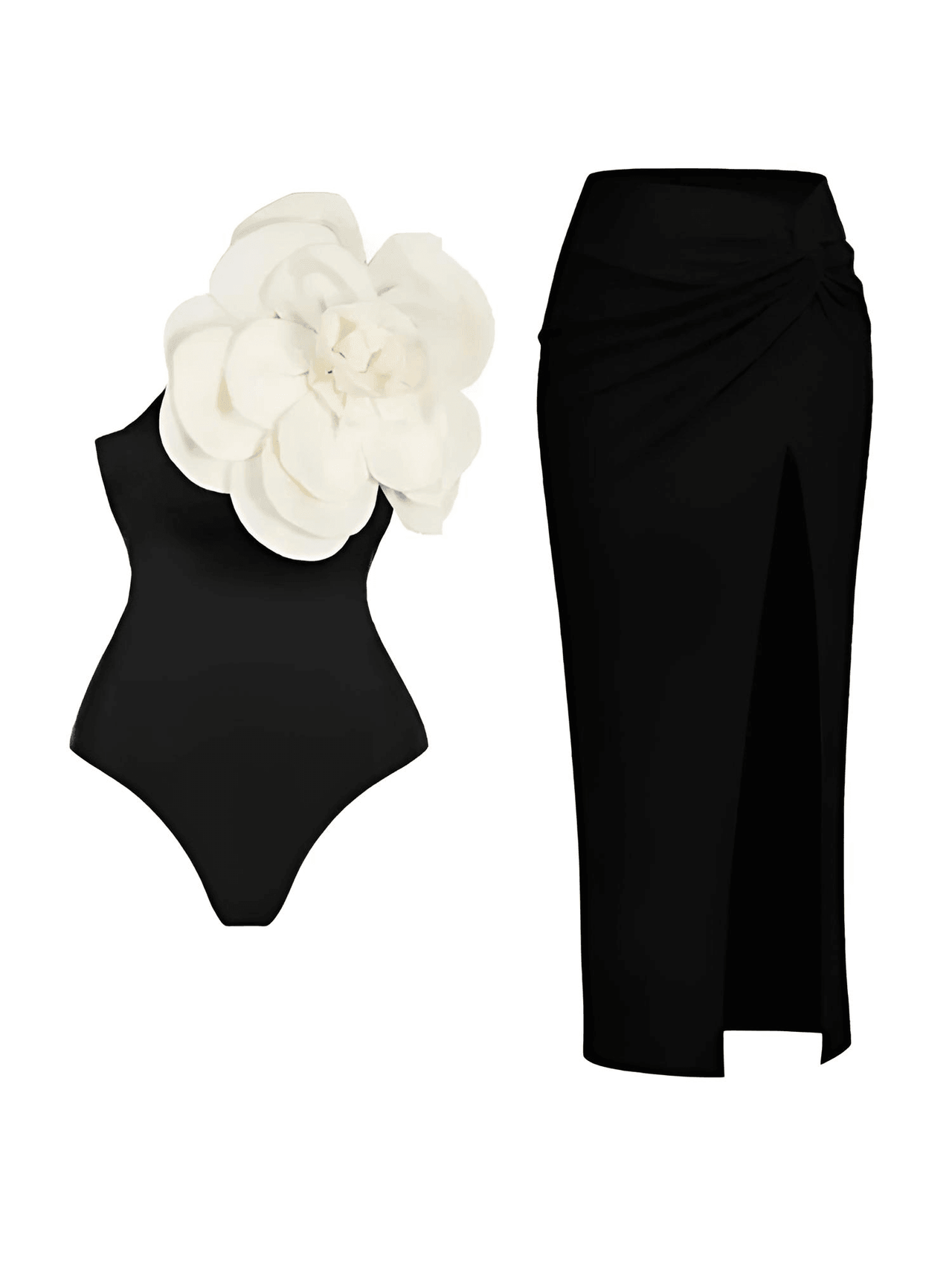 2026 New Flower One Piece Swimsuit Luxury Women's Swimwear -, One Piece Swimsuit , Drestiny , Australia, Black, Blue, Canada, Cover Ups, Dark Green, Dark Red, Deep Pink, Green, Green Yellow, L, M, New Zealand, One Piece Swimwear, One Shoulder, Orange, Pink, Red, S, Sets, Skirt Sets, Skirts, Teal, United Kingdom, United States, White, XL , Drestiny , www.shopdrestiny.com