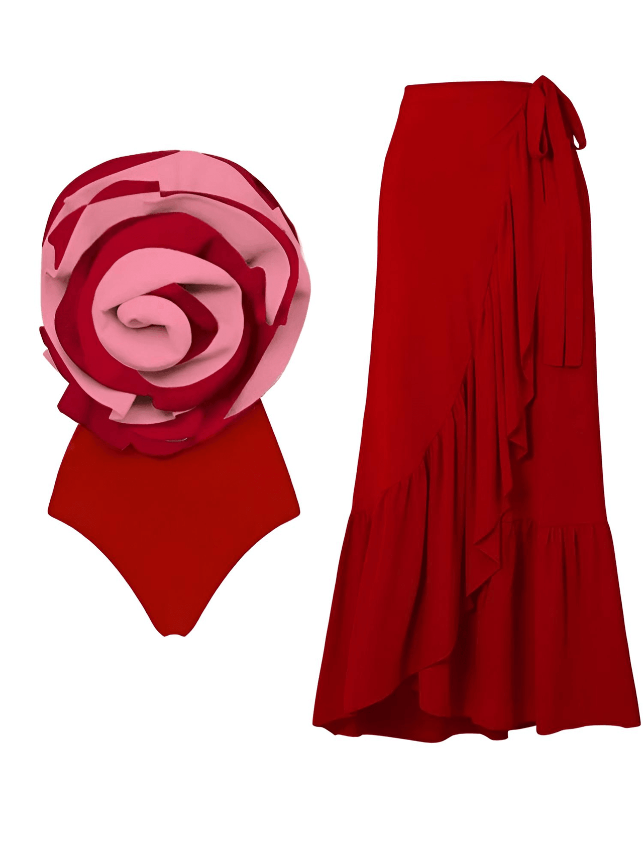 2026 New Flower One Piece Swimsuit Luxury Women's Swimwear -, One Piece Swimsuit , Drestiny , Australia, Black, Blue, Canada, Cover Ups, Dark Green, Dark Red, Deep Pink, Green, Green Yellow, L, M, New Zealand, One Piece Swimwear, One Shoulder, Orange, Pink, Red, S, Sets, Skirt Sets, Skirts, Teal, United Kingdom, United States, White, XL , Drestiny , www.shopdrestiny.com