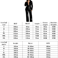 Thumbnail for 2 Piece Blazer & Wide Leg Sequin Pant Suits For Women -, Pant Suits , Drestiny , Australia, Black, Blazers, Dress Pants, L, M, New Zealand, Pant Sets, Pant Suits, S, Sets, Suits, United Kingdom, United States, White, XL, XXL, XXXL , Drestiny , www.shopdrestiny.com