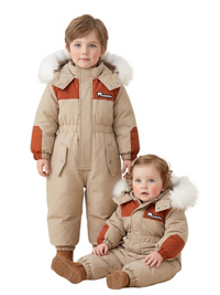 Thumbnail for -30 Degree Kids Waterproof Winter Snowsuit For Extreme Cold