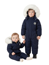 Thumbnail for -30 Degree Kids Waterproof Winter Snowsuit For Extreme Cold