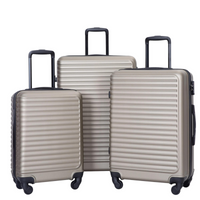 Thumbnail for 3 Piece Luggage Set Hard Shell Luggage Set with Spinner Wheel Carry On Luggage With TSA Lock Travel Suitcase set, Drestiny, 20