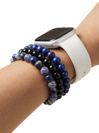 Thumbnail for 8mm 3Pcs Natural Stones Bracelet Set