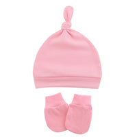 Thumbnail for Anti Scratching Cotton Mittens + Hat Set -, Baby & Toddler Gloves & Mittens , Drestiny , Australia, Black, Boys, Brown, Canada, Dark Blue, Dark Grey, Girls, Grey, Hats, Mittens, Navy, New Zealand, Pink, Red, Sets, United Kingdom, United States, White , Drestiny , www.shopdrestiny.com