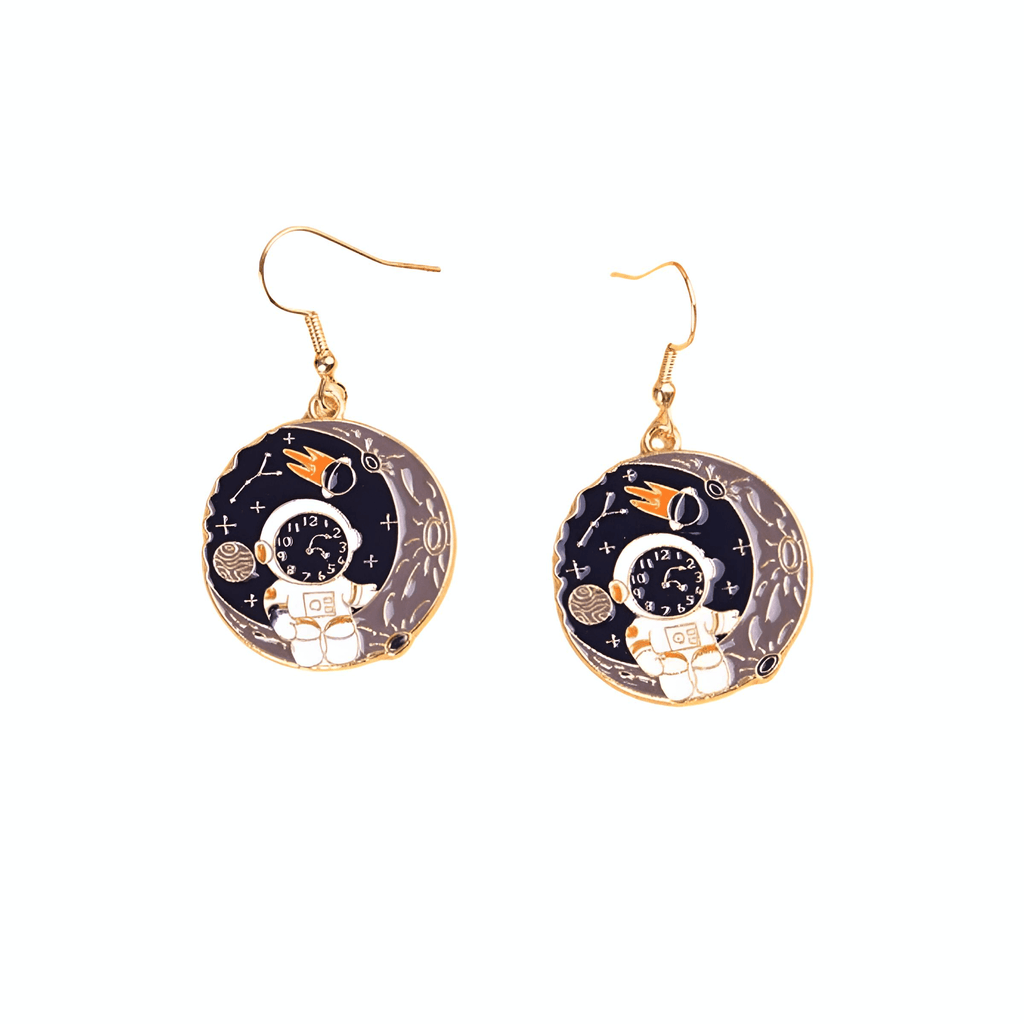 Space and Time Earrings