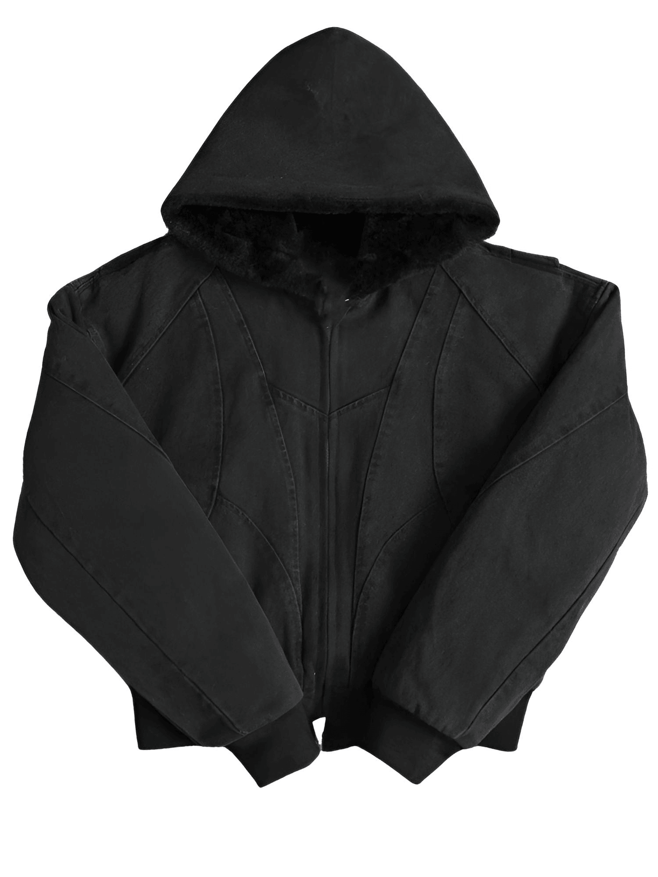 Men's Hooded Canvas Short Jacket with Faux Fur Inside Loose Casual Hoodie, Drestiny, Coats, Jackets, United States, USA, Canada, Australia, New Zealand, United Kingdom, UK, Black, Khaki, S, M, L, XL, men's hooded short jacket, men's short hooded jacket, men's hooded short jackets, short hooded jacket men's canvas, black men's hooded short jacket, khaki men's hooded short jacket, shopdrestiny.com