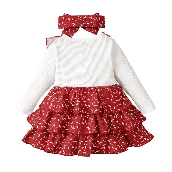 Baby Girl Long Sleeve Dress: Shop Drestiny for this adorable dress! Enjoy free shipping and let us cover the tax. Hurry, save up to 50% off now!