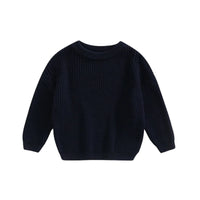 Thumbnail for Navy blue sweater on a white background