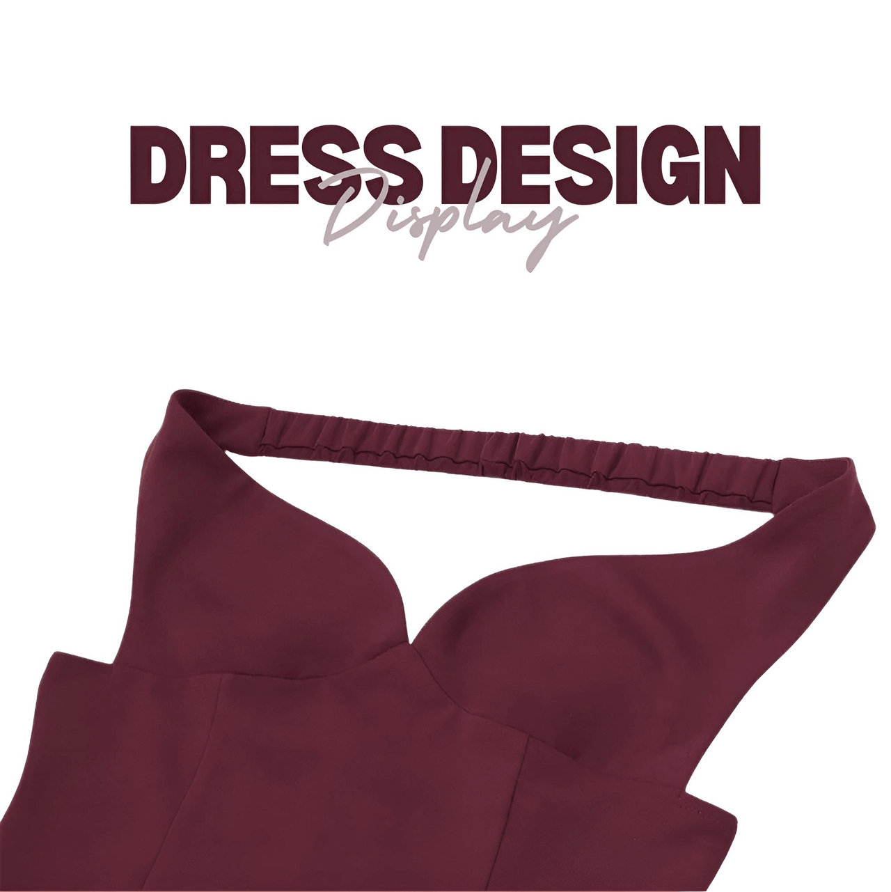 Backless Sexy Off-Shoulder Mini Dress For Women Wine Red Sleeveless Strapless High Waist A-line Club Party Sexy Dress, Drestiny, Mini Dresses, Mini Dress, Strapless, Sleeveless, Wine Red, S, M, L, United States, Australia, New Zealand, United Kingdom, Canada, shopdrestiny.com