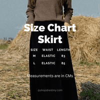 Thumbnail for 100% Cashmere Wool High Waist Long Skirt With Pockets -, Skirts , Drestiny , Australia, Black, Brown, Camel, Canada, Coffee, Dark Brown, L, M, New Zealand, Off White, Skirts, United Kingdom, United States , Drestiny , www.shopdrestiny.com