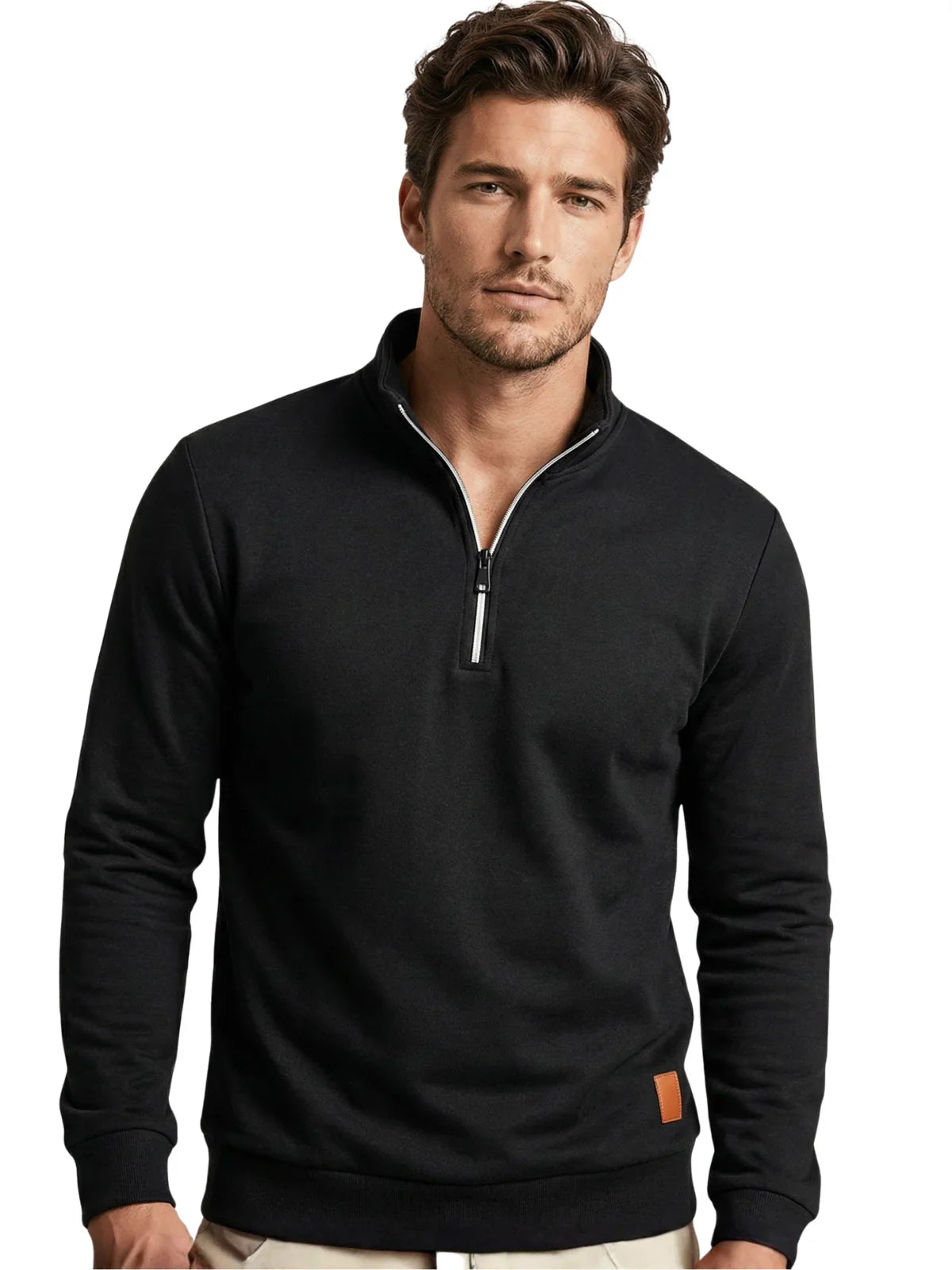 Half Zipper Pullover Men