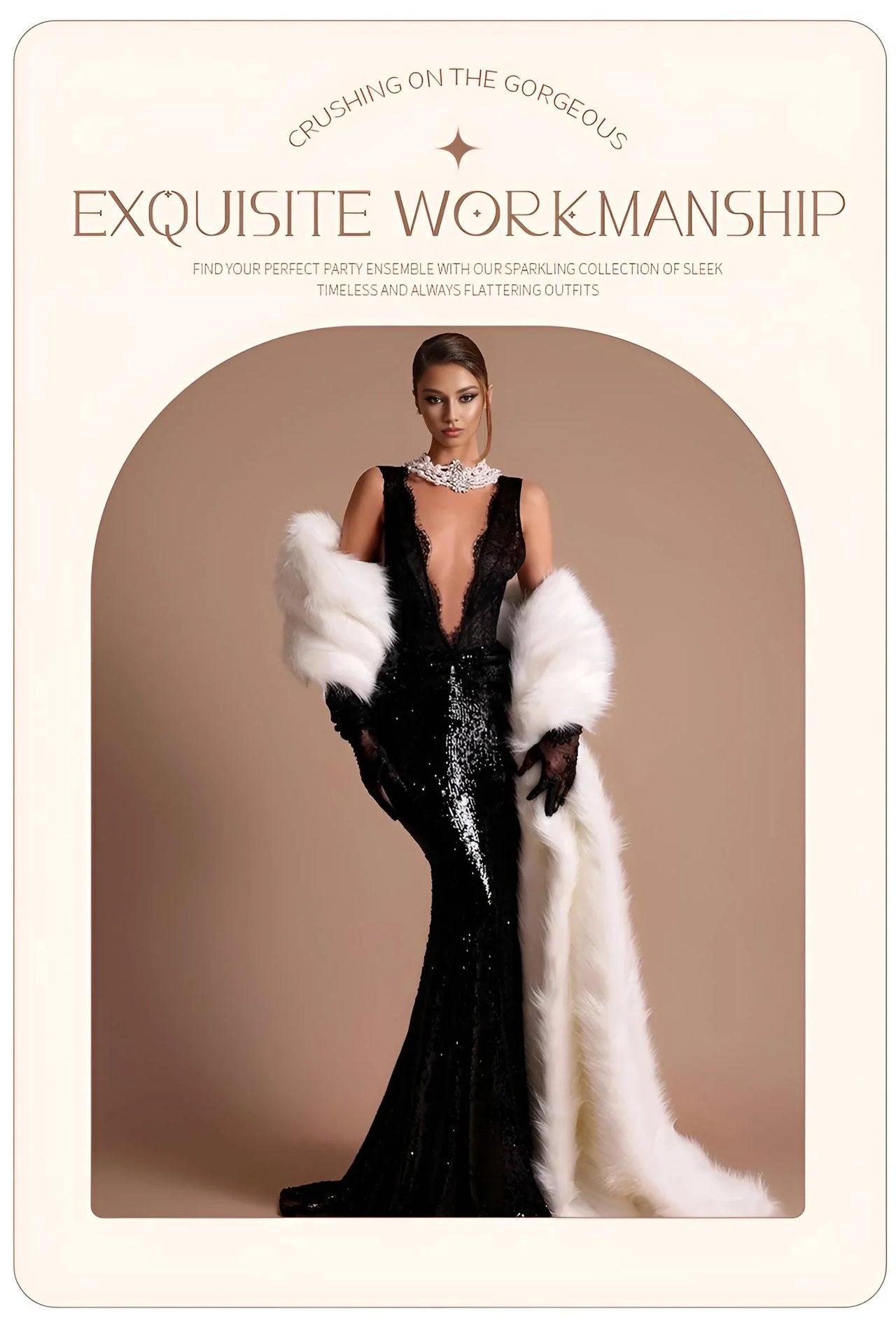 Black Sequin Mermaid Dress Deep V Neck Backless Lace Design Dress for Party Dinner Evening Gown, Maxi Dresses, Sleeveless, Black, S, M, L, 2, 4, 6, 8, 10, 12, United States, USA, Canada, Australia, New Zealand, United Kingdom, UK, Black mermaid sequin prom dress, Black sequin formal gown, long black sequin dress, Mermaid evening gown with sequins, shopdrestiny.com