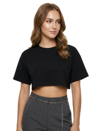 Thumbnail for Short Sleeve Crop Top Women