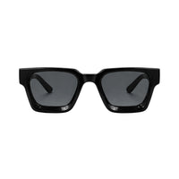 Thumbnail for Black sunglasses with dark lenses on a white background