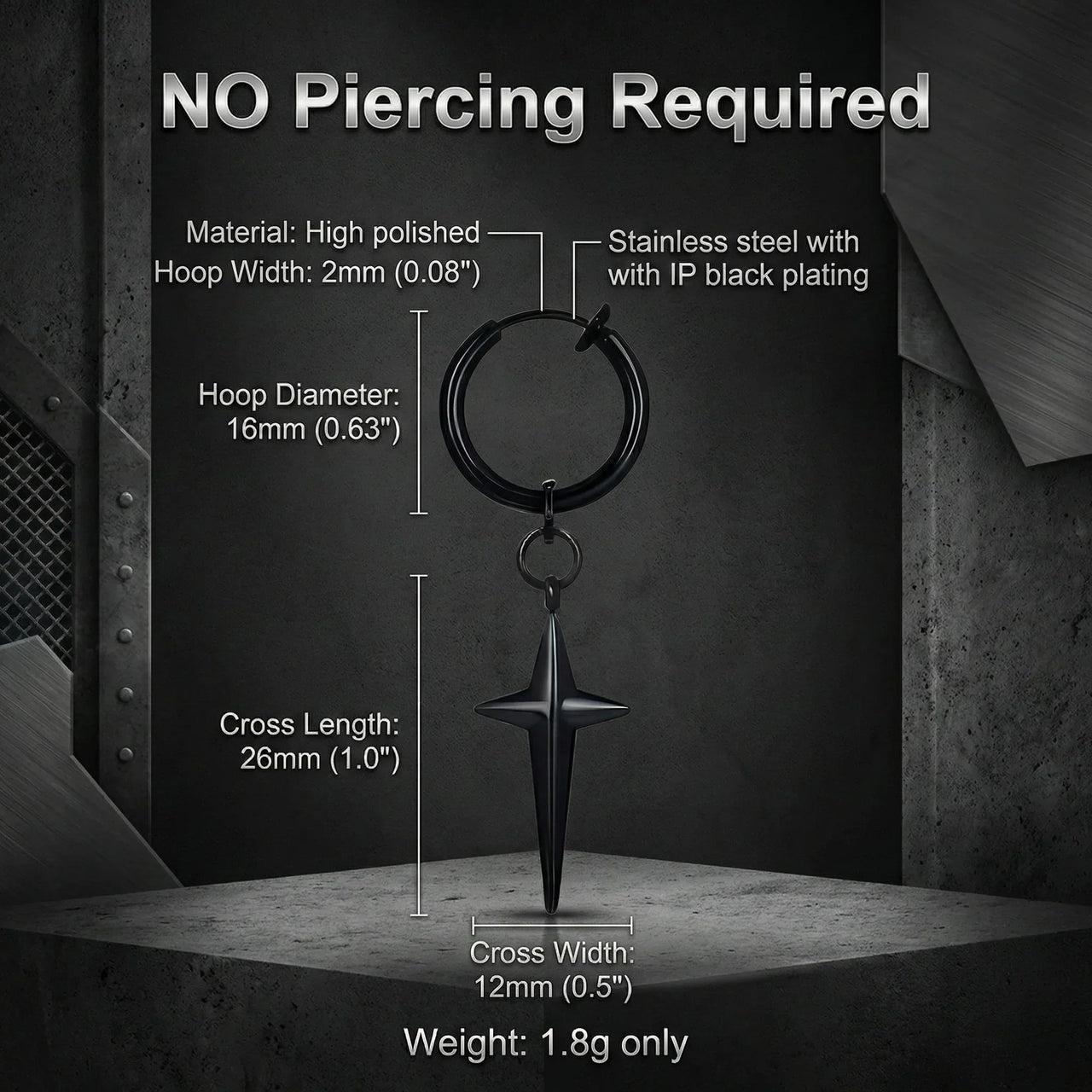 Men's Dangle Earrings