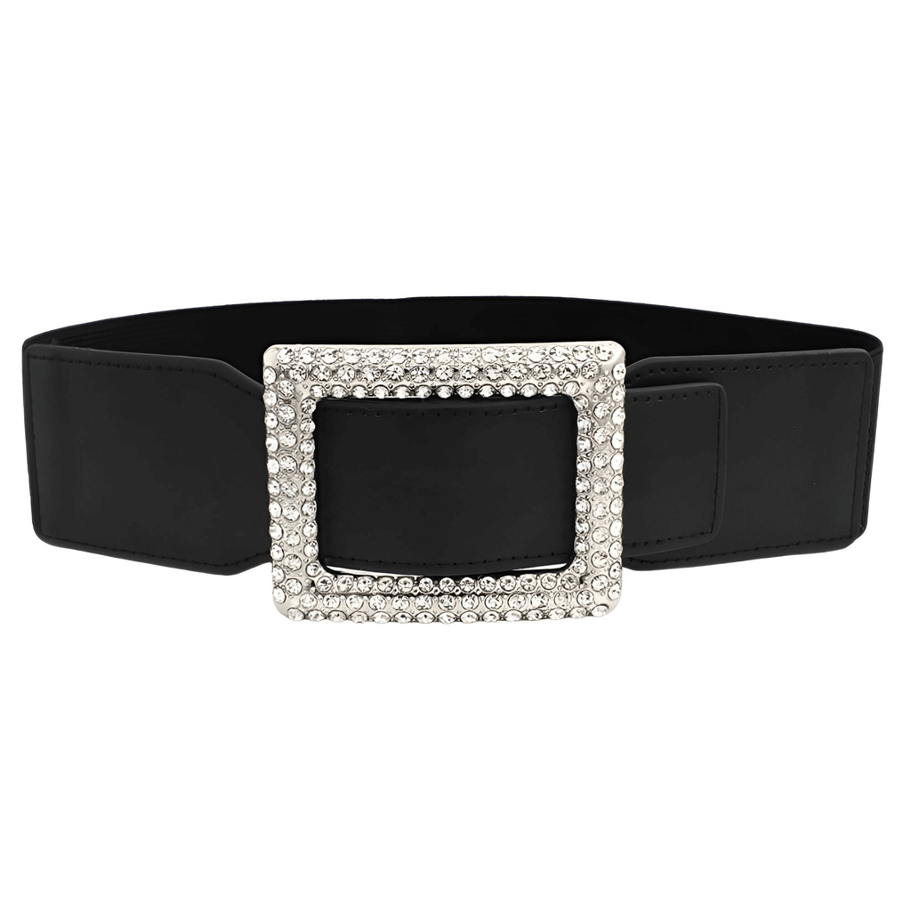 Upgrade your dress collection with black and silver wide elastic belts from Drestiny. Free shipping and tax covered! As seen on FOX/NBC/CBS. Save up to 50%.