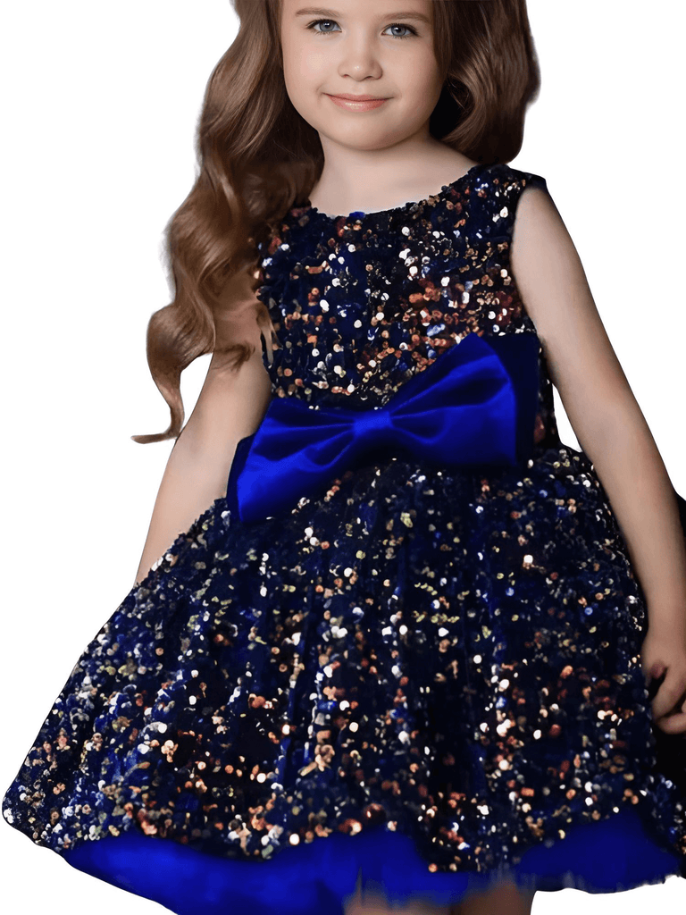 Shimmering blue sequin formal dresses for girls at Drestiny. Enjoy free shipping and tax covered. Save up to 50% off!