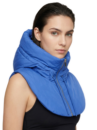 Thumbnail for Puffer Hooded Fake Collar Neck Warmer
