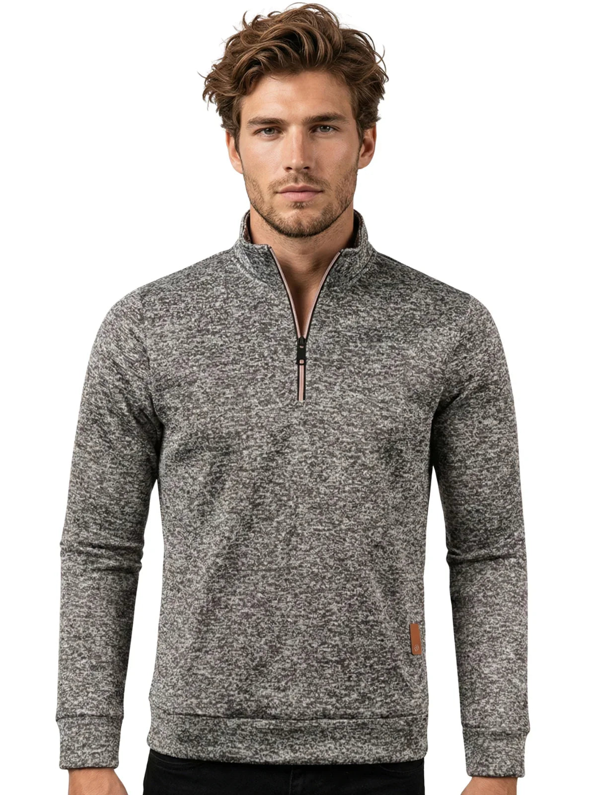 Half Zipper Pullover Men