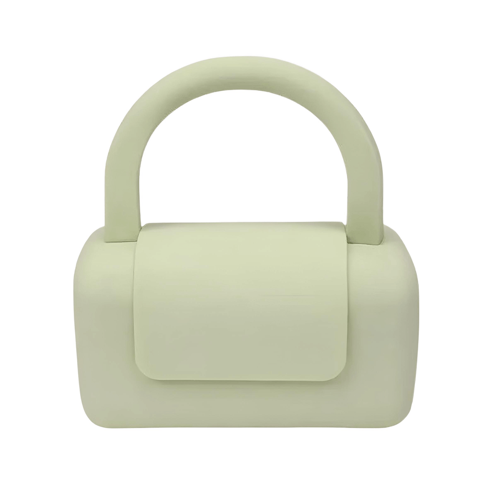 Candy Color Pale Green Box Purses For Women