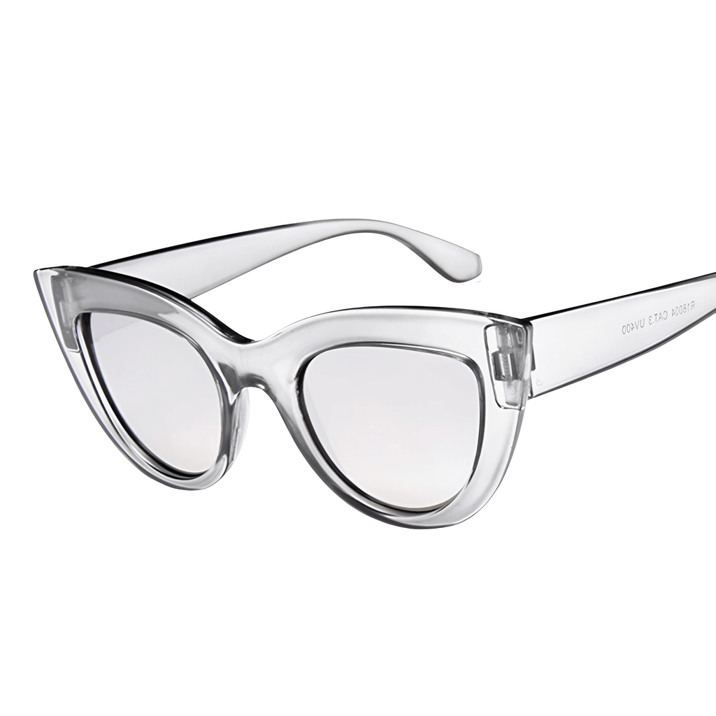 Clear Cat Eye Fashion Sunglasses Woman UV400
