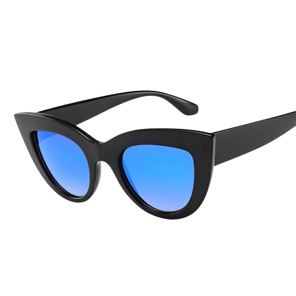 Blue Cat Eye Fashion Sunglasses Woman UV400