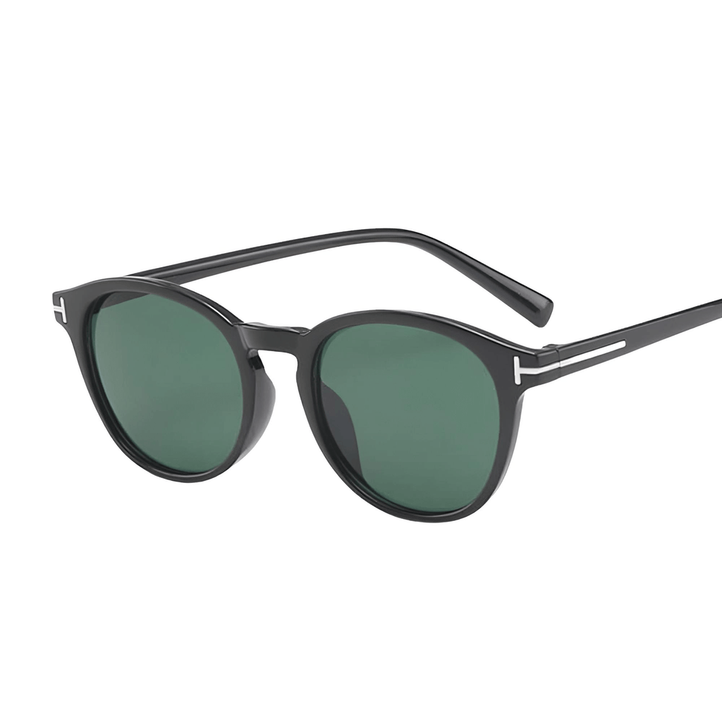 Classic Round Green Sunglasses For Men