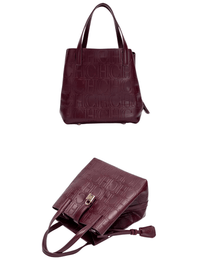 Thumbnail for Classic Simple Solid Color Women's Large Capacity Handbag Women's Handbag New 2025, Drestiny, Handbags, CH Handbag, Purses, Totes, Tote Bags, United States, USA, New Zealand, Australia, United Kingdom, UK, Wine Red, Black, Silver, Gold, Mustard, Large bags women, work bags women, travel bags women, shoulder bag, large capacity handbags, shopdrestiny.com