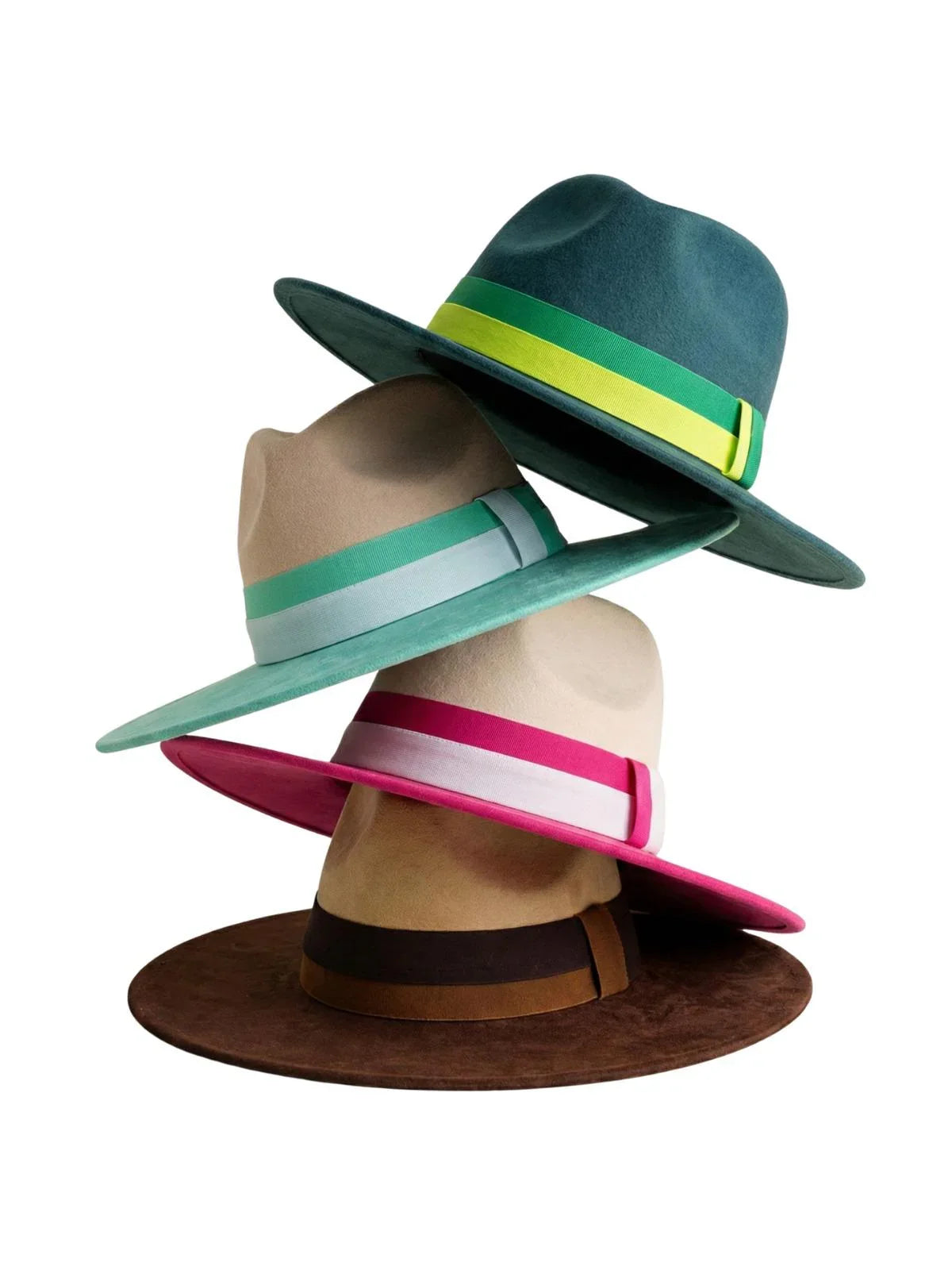 Colorful Wide Brim Fedora Ribbon Suede Hat Women's Felt Hat Wide Brim Hat British Style Retro Men's Hat, Drestiny, Hats, Fedoras, United States, USA, Canada, Australia, New Zealand, United Kingdom, UK, Women's Wide Brim Fedora, Felt Fedora Hat, Boho Wide Brim Hat, Rancher Hat, Festival Hat, shopdrestiny.com