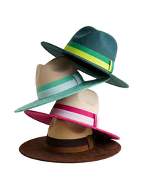Thumbnail for Colorful Wide Brim Fedora Ribbon Suede Hat Women's Felt Hat Wide Brim Hat British Style Retro Men's Hat, Drestiny, Hats, Fedoras, United States, USA, Canada, Australia, New Zealand, United Kingdom, UK, Women's Wide Brim Fedora, Felt Fedora Hat, Boho Wide Brim Hat, Rancher Hat, Festival Hat, shopdrestiny.com