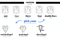 Thumbnail for Custom Made Tailored Suits For Men With Tie & Pocket Square -, Suits , Drestiny , Australia, Canada, New Zealand, Pocket Squares, Sets, Suits, Ties, United Kingdom, United States , Drestiny , www.shopdrestiny.com