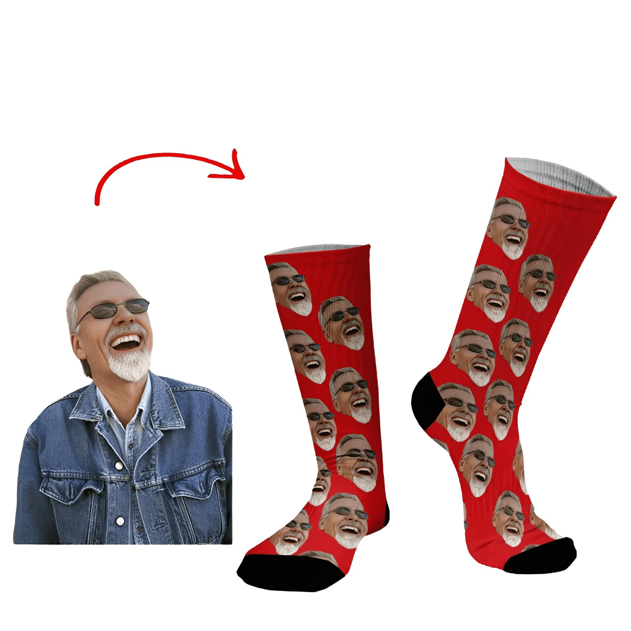 Customized Avatar Socks -, Socks , Drestiny , Australia, Black, Blue, Canada, Gender_Men, Gender_Women, Green, New Zealand, Pink, Purple, Red, Socks, United Kingdom, United States, White, Yellow , Drestiny , www.shopdrestiny.com