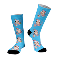 Thumbnail for Customized Avatar Socks -, Socks , Drestiny , Australia, Black, Blue, Canada, Gender_Men, Gender_Women, Green, New Zealand, Pink, Purple, Red, Socks, United Kingdom, United States, White, Yellow , Drestiny , www.shopdrestiny.com