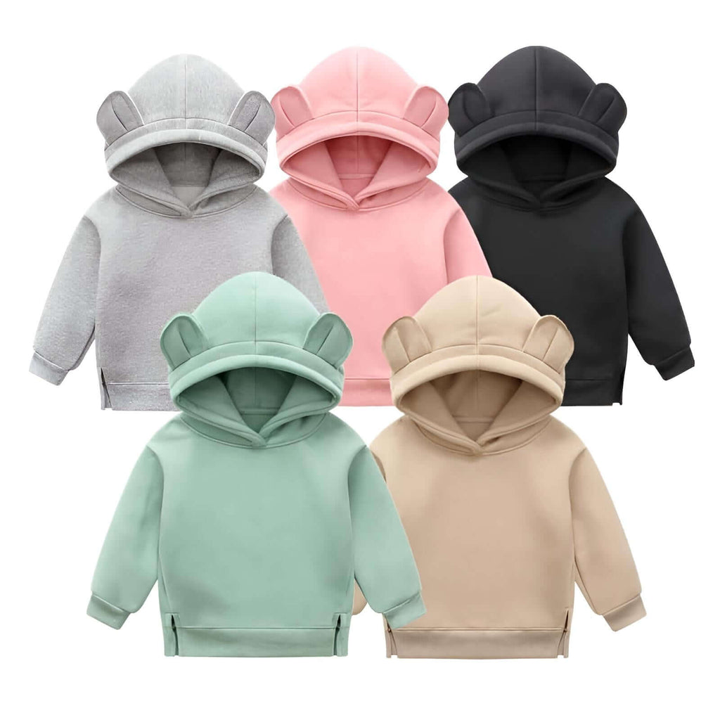 Adorable kids' hoodies with cute animal ears. Shop at Drestiny for free shipping and we'll cover the tax! Save up to 50% off now!