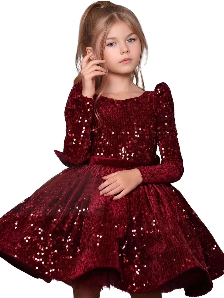 Shimmering red sequin formal dresses for girls at Drestiny. Enjoy free shipping and tax covered. Save up to 50% off!