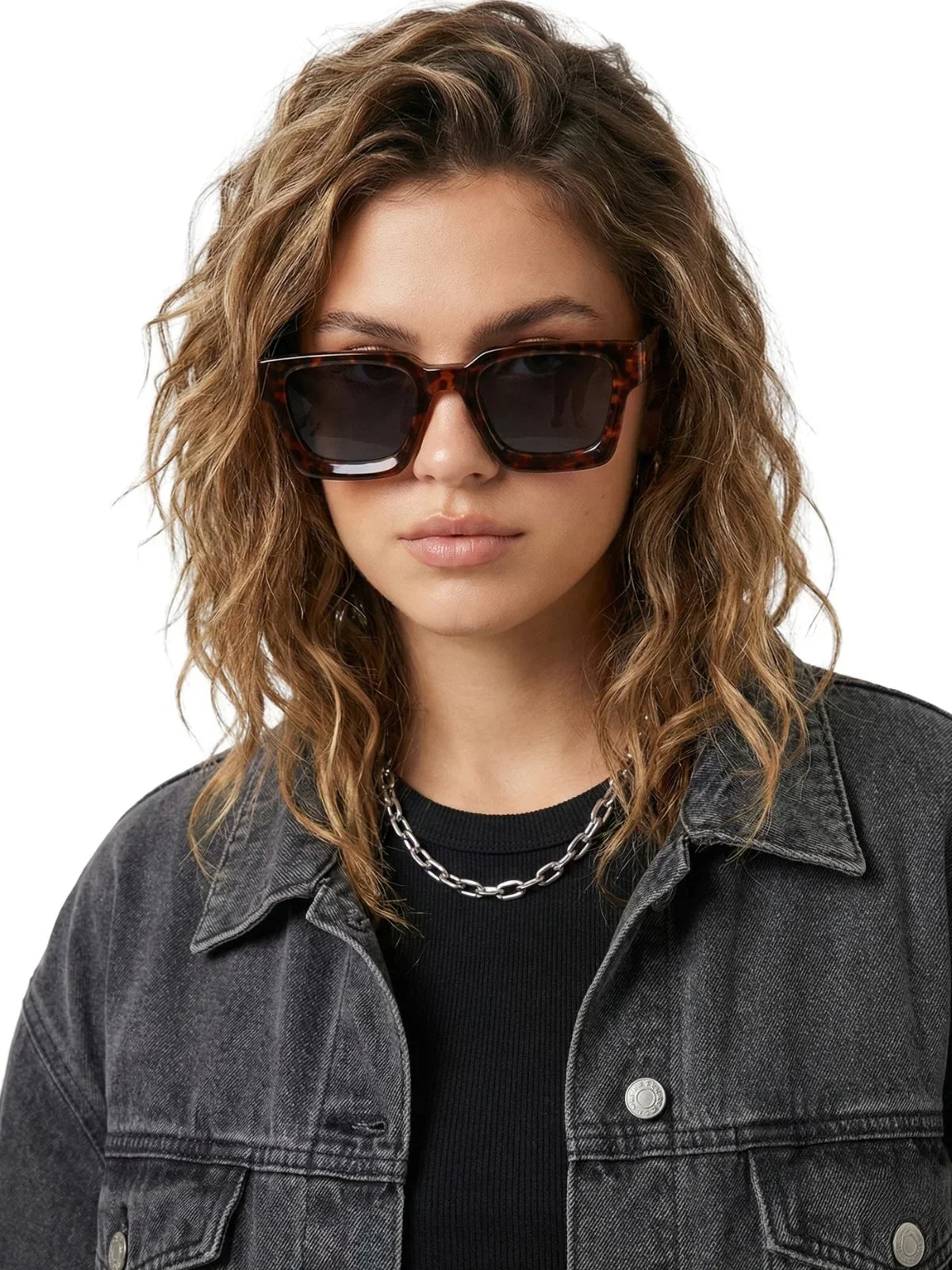 Designer Luxury Fashion Small Square Sunglasses Women